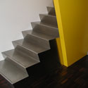 escalier inox